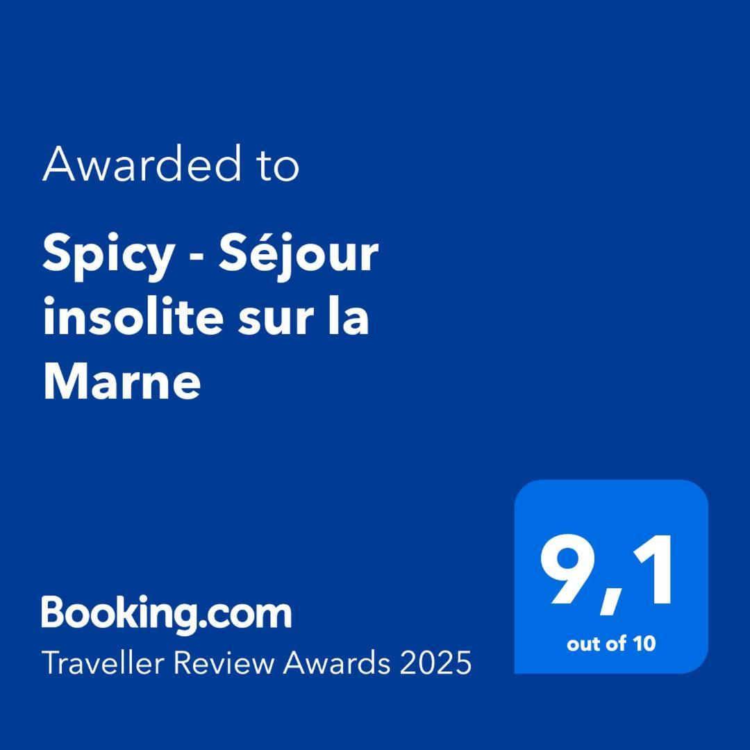 Spicy - Sejour Insolite Sur La Marne Meaux Extérieur photo